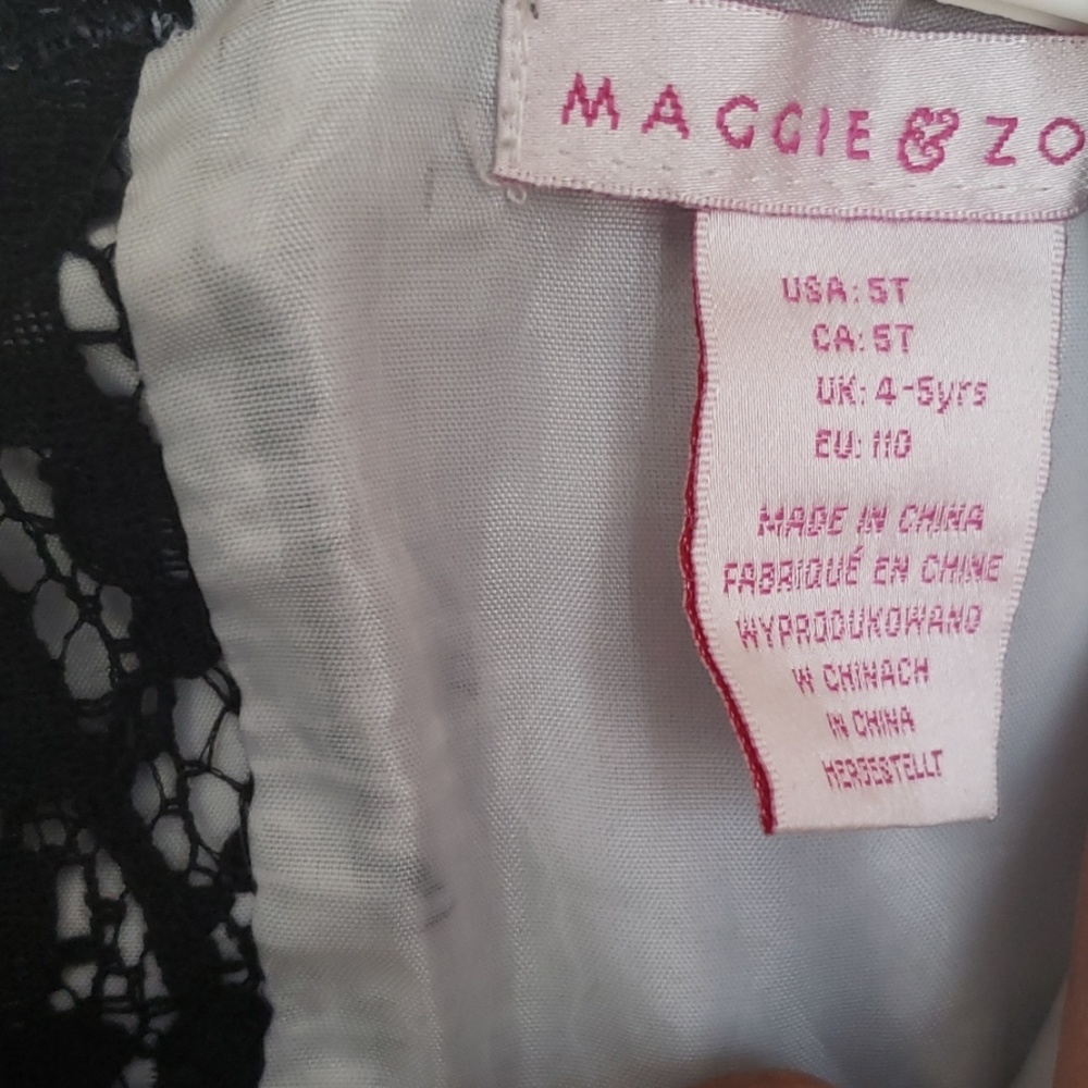 MAGGIE ZOE TODDLER DRESS SZ 5T - Picture 2 of 8